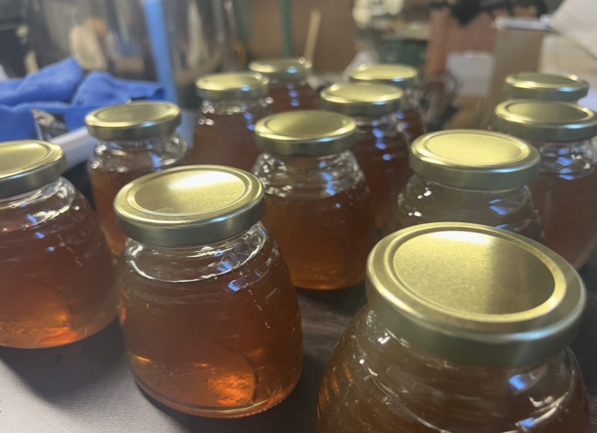 Foxglove Farm honey jars